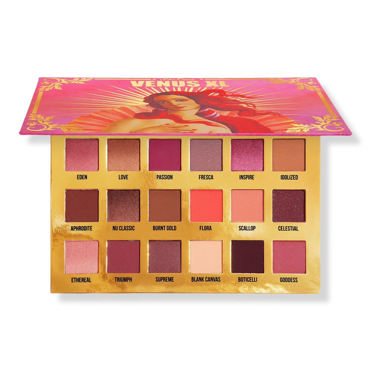 

Палетка теней и косметики Venus XL для глаз и лица Lime Crime, Matte & Metallic
