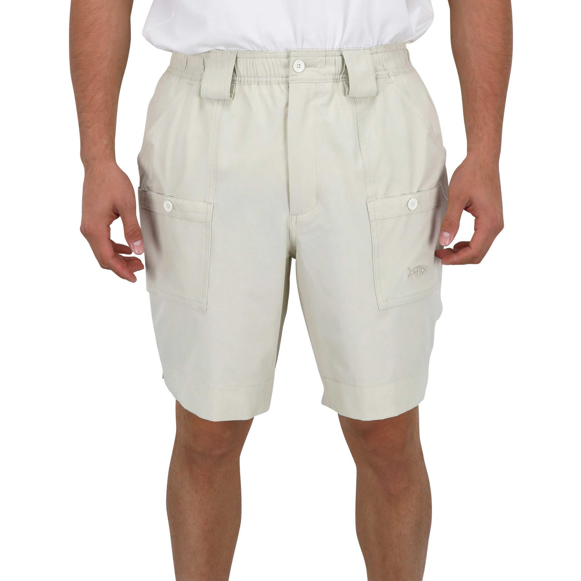 

Мужские длинные рыболовные шорты The Original AFTCO, Natural