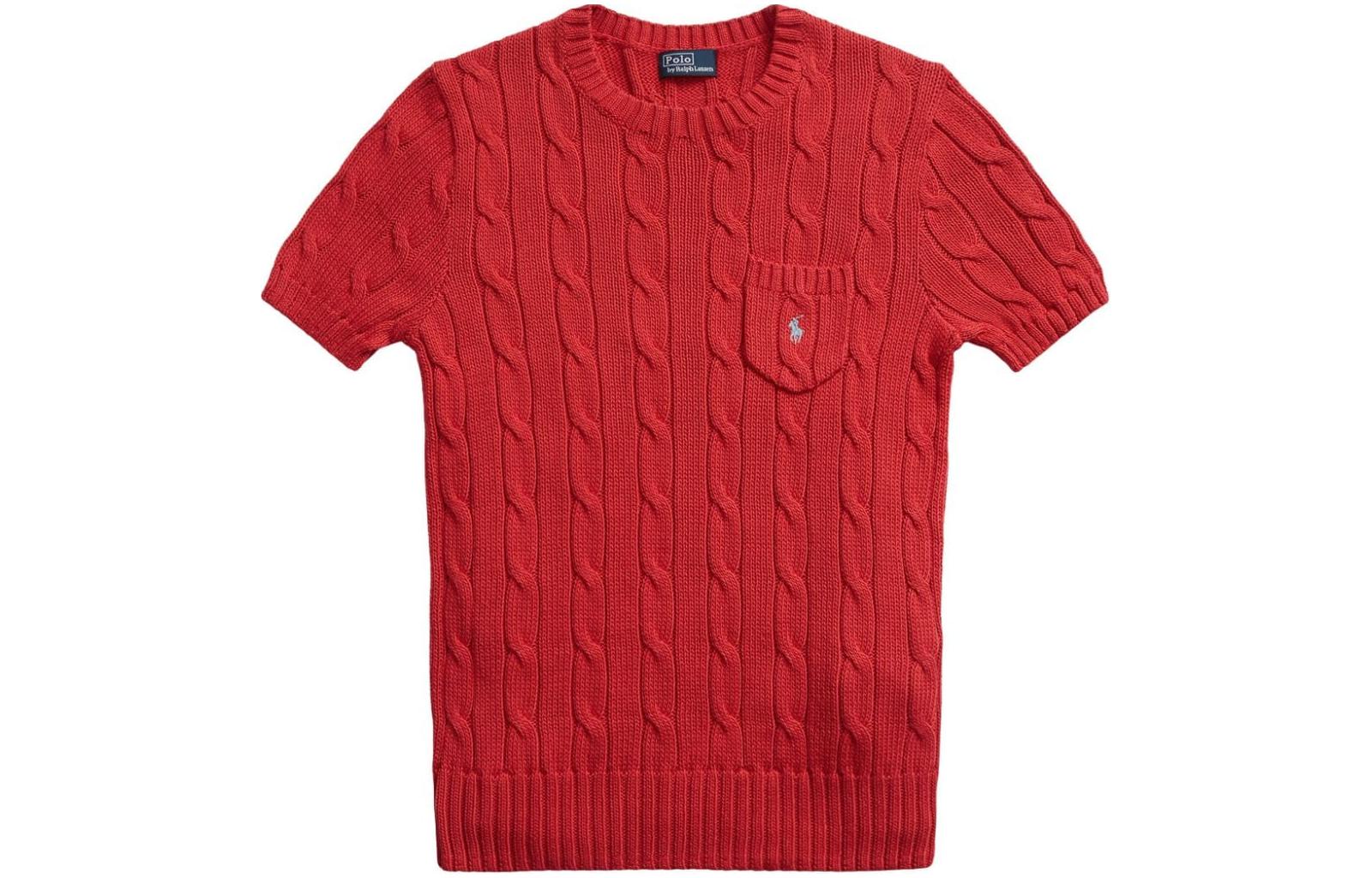Толстовка с вышитым логотипом Polo Ralph Lauren, красный — фото 3