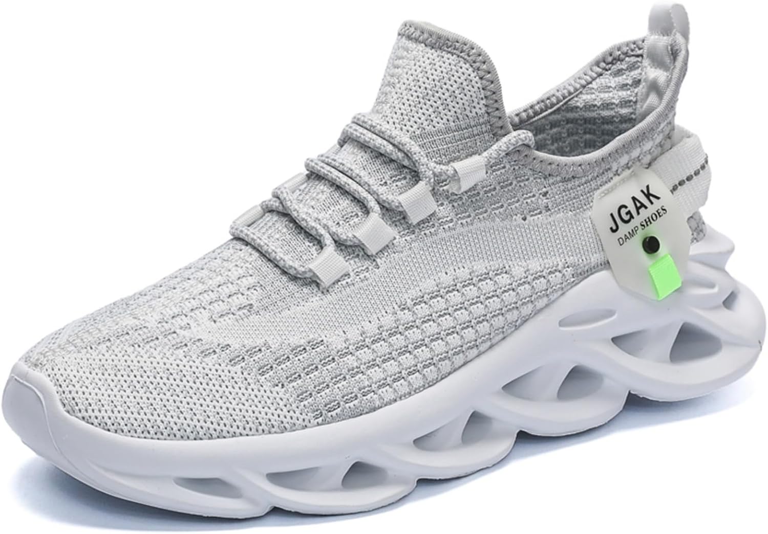 

Стильные мужские спортивные кроссовки, дышащие легкие беговые кроссовки из сетки, подходят для тренировок в зале и повседневной носки Khwfjas, белый