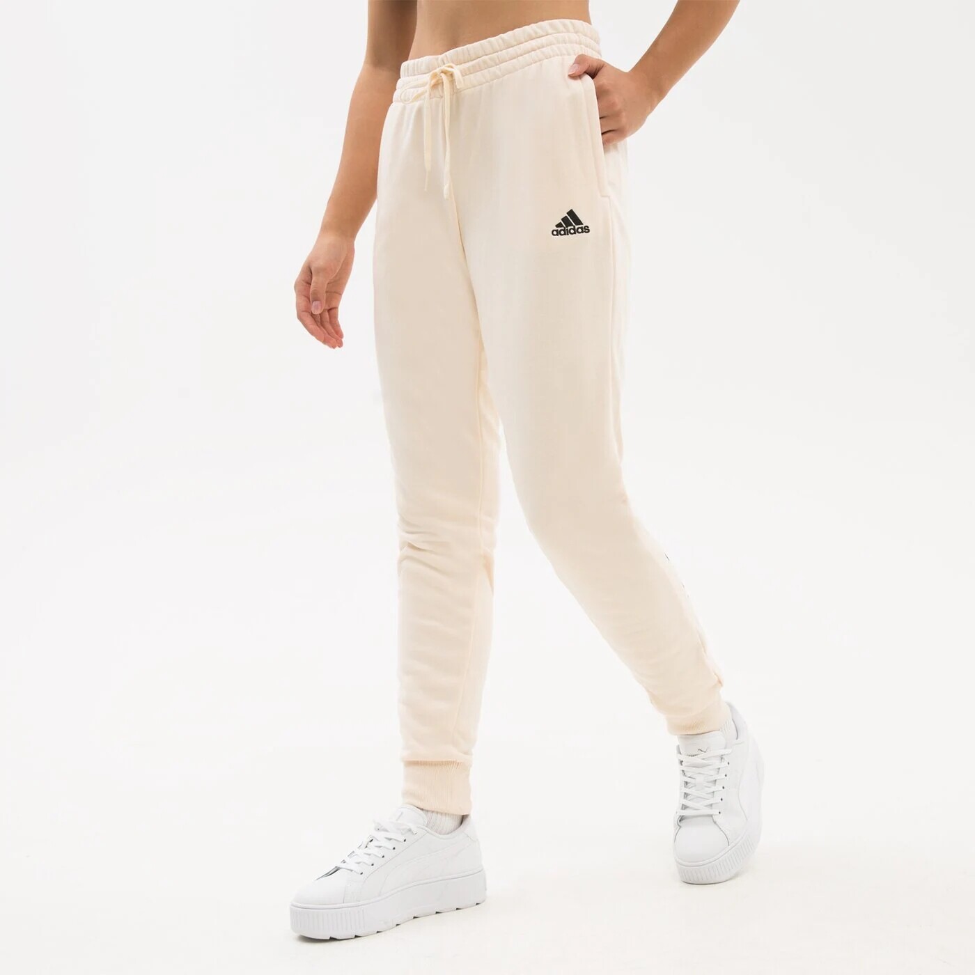 

Брюки Adidas, бежевый