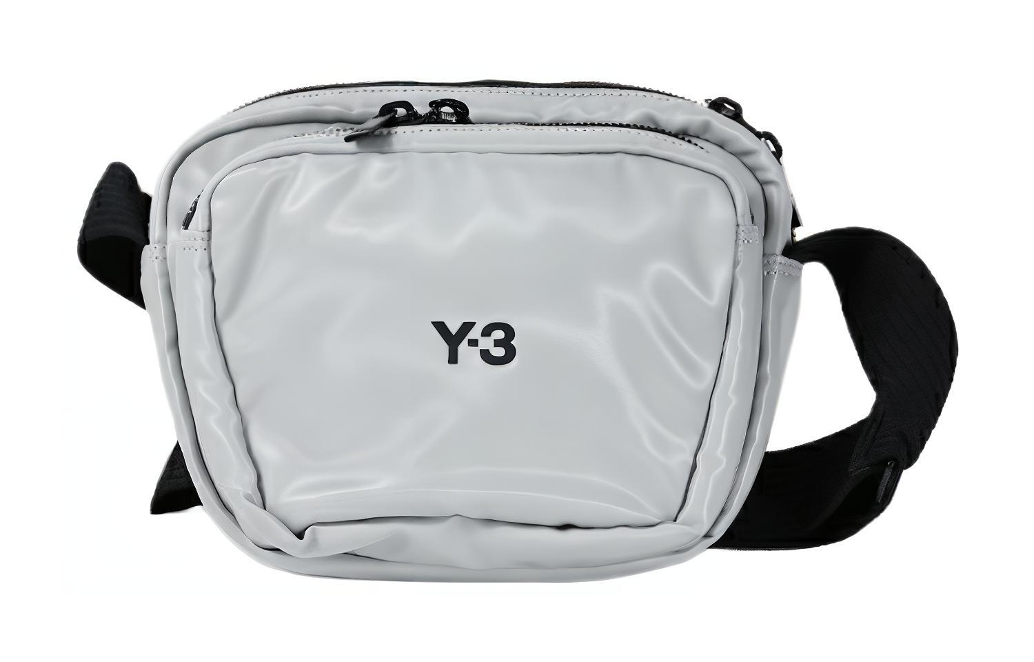 

Y-3 Сумка через плечо Y3 из полиэстера мужская серая, Gray