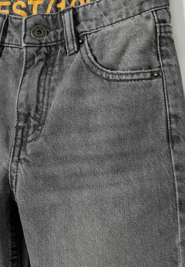 Потертые джинсы зауженного кроя Minoti, Grey Denim — фото 4