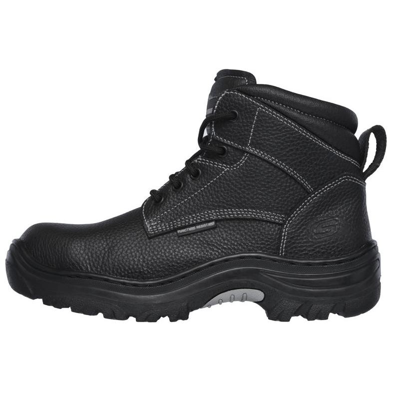 

Рабочие ботинки мужские черные/серые Skechers