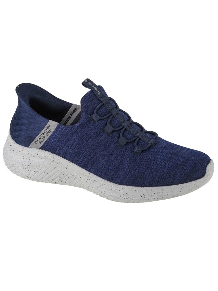 

Кроссовки на шнуровке Skechers, темно-синий