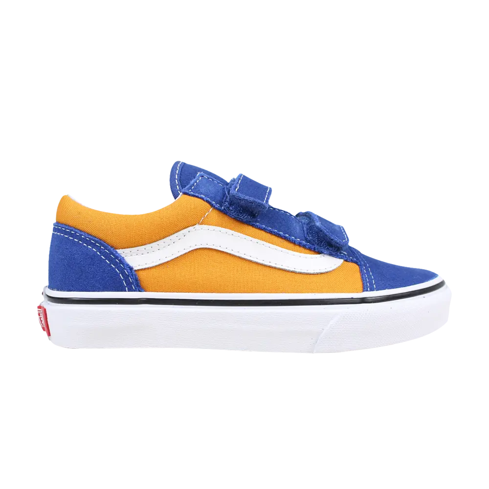 Кроссовки Old Skool V Kids Vans, золото