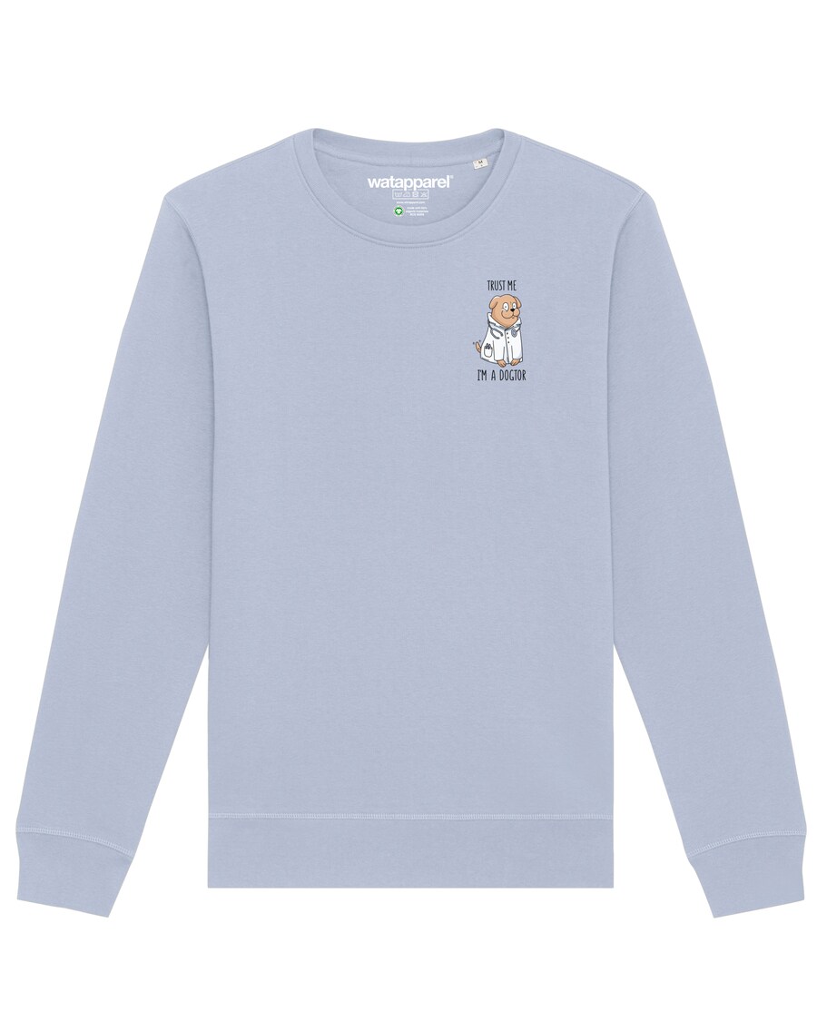 

Толстовка Watapparel Dogtor, светло-синий