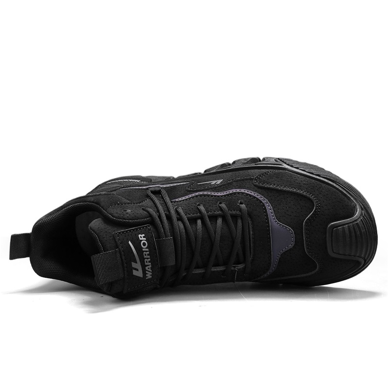 WARRIOR Повседневные кроссовки мужские low top black — фото 4