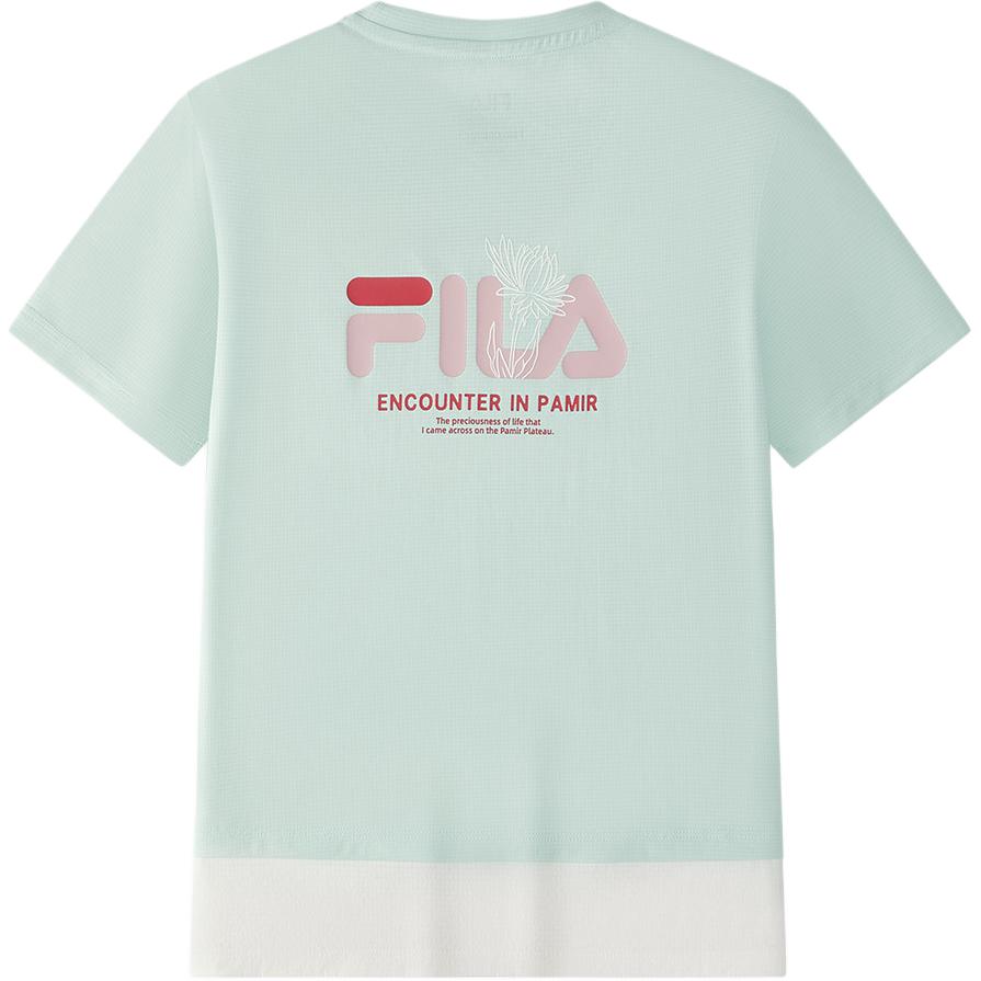 FILA KIDS Футболка dusty blue для подростков — фото 2
