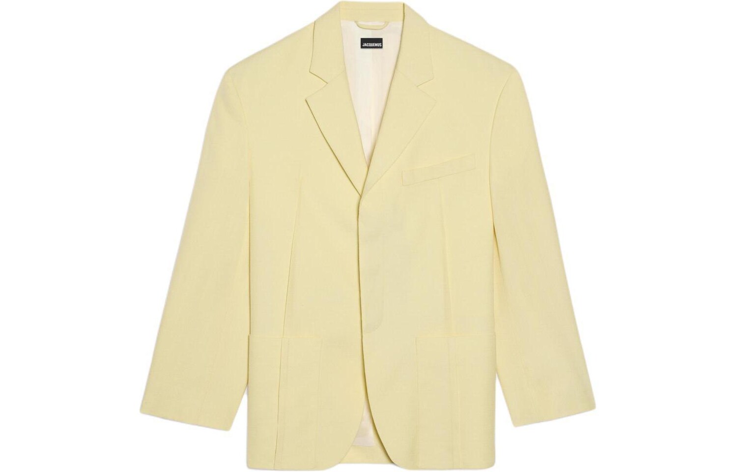 

Деловой костюм женский Jacquemus, бледно-желтый