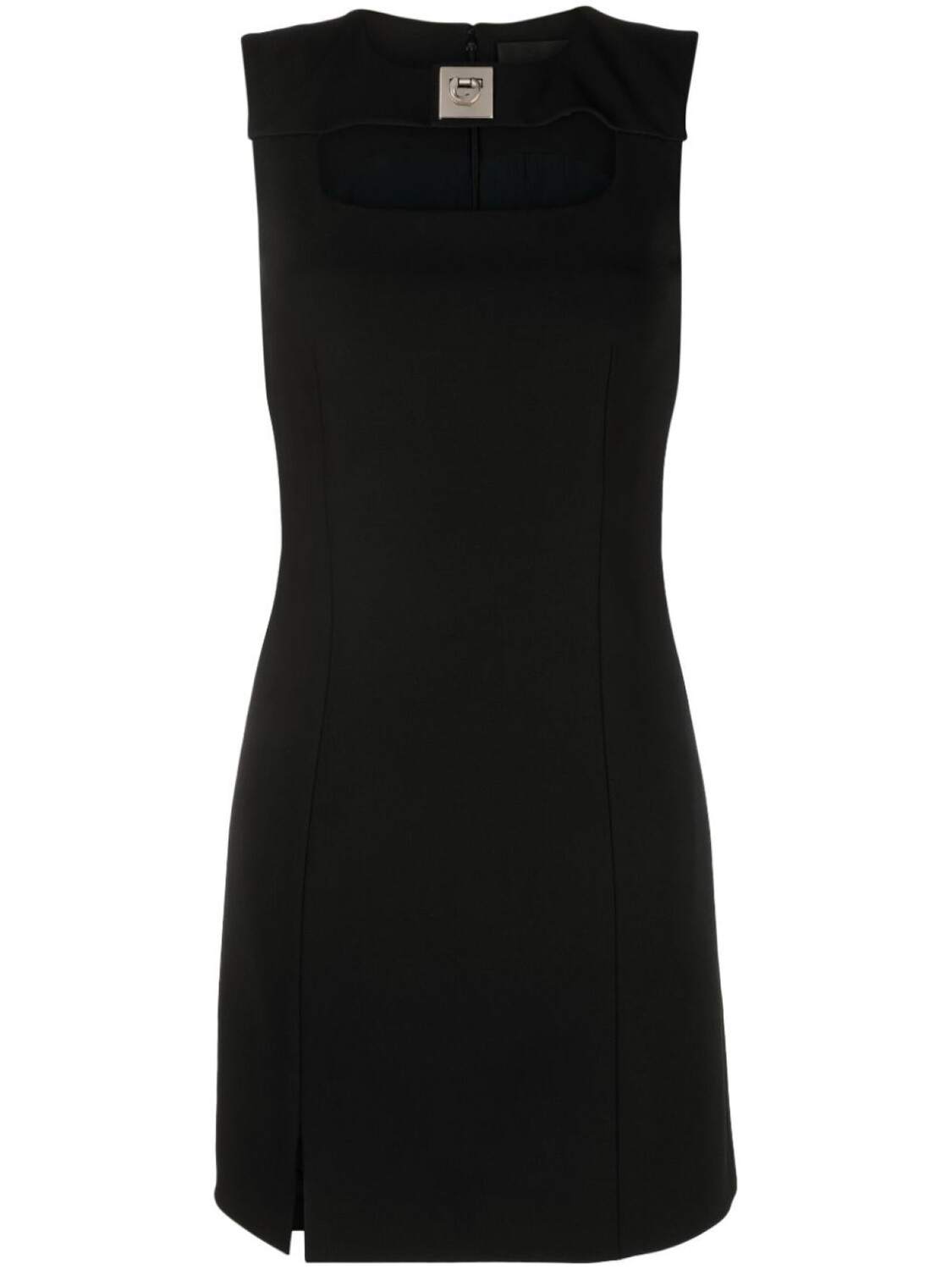

Givenchy платье мини без рукавов, черный