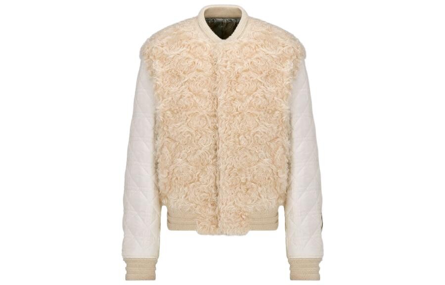 

SS23 Лунный Новый год куртка мужская Off White Dior, кремовый
