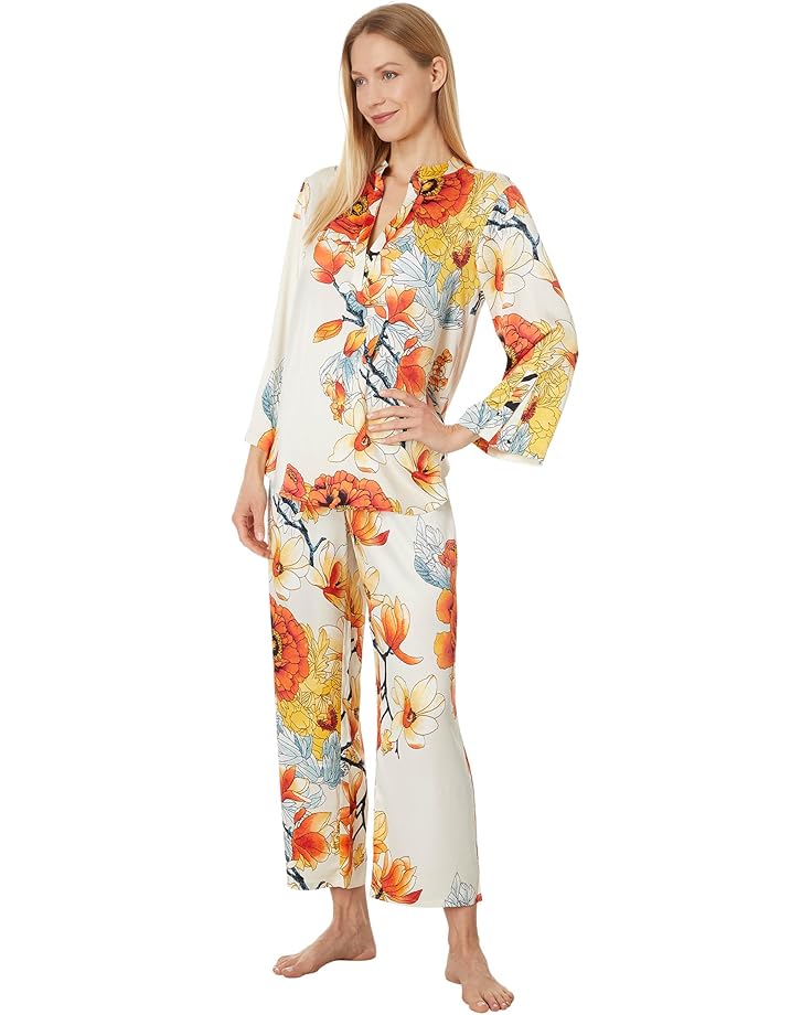 

Пижама N by Natori Winter Peony Pajama Set, кремовый