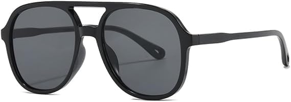 

Солнцезащитные очки с защитой от УФ-излучения UV400 | Простая оправа с двойной перемычкой, маленькая оправа | для женщин и мужчин, для занятий спортом на открытом воздухе и вождения QWBSER, 8