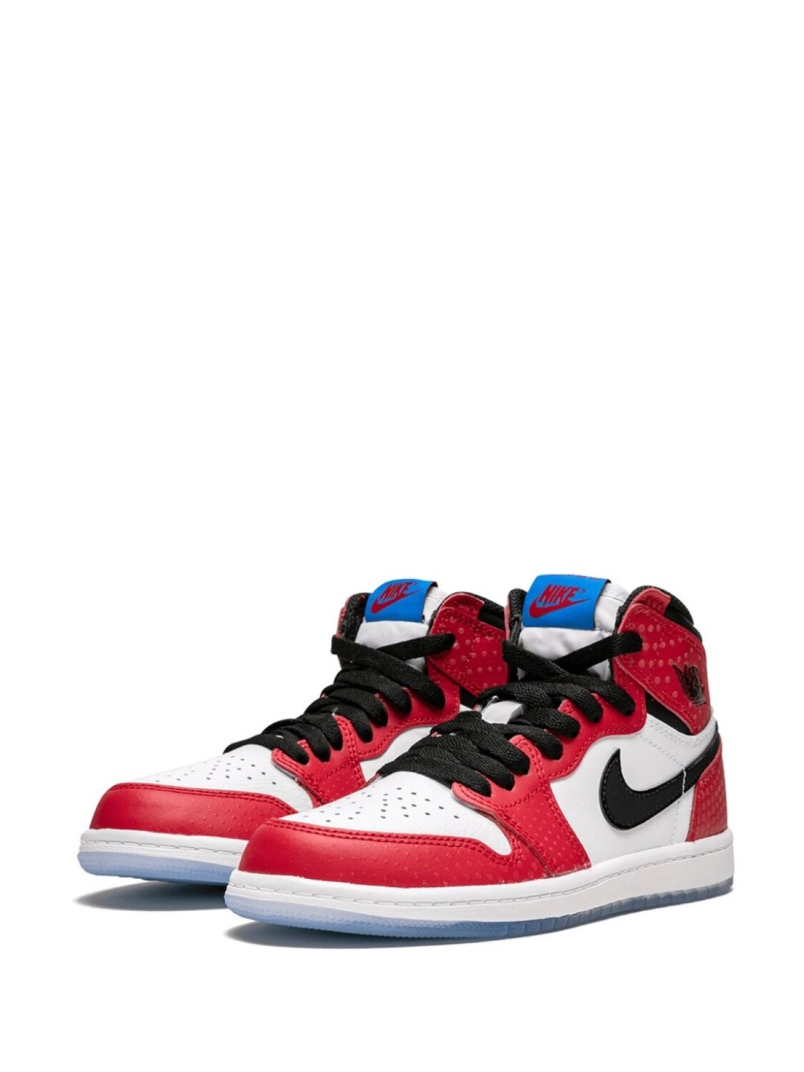 Высокие кроссовки Air Jordan 1 Retro High OG Jordan Kids, красный — фото 2