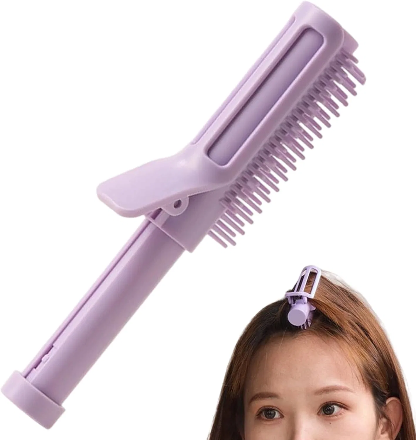 Расческа для завивки термостойкая Purple No brand