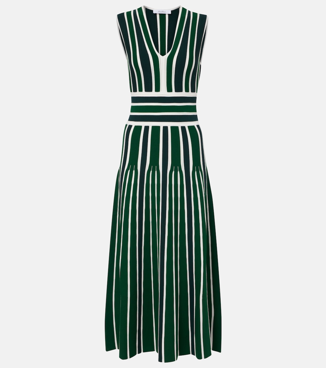 

Полосатое макси-платье Tallone Max Mara, Multiriga