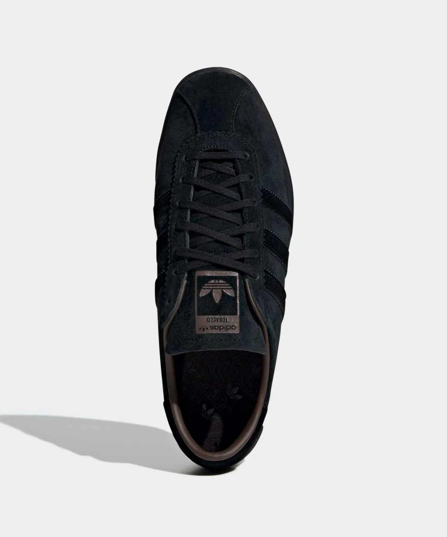 Унисекс кожаные кроссовки Adidas Tobacco коричневые — фото 2