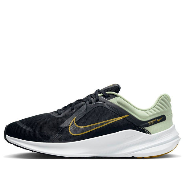 

Кроссовки quest 5 'black green' Nike, черный