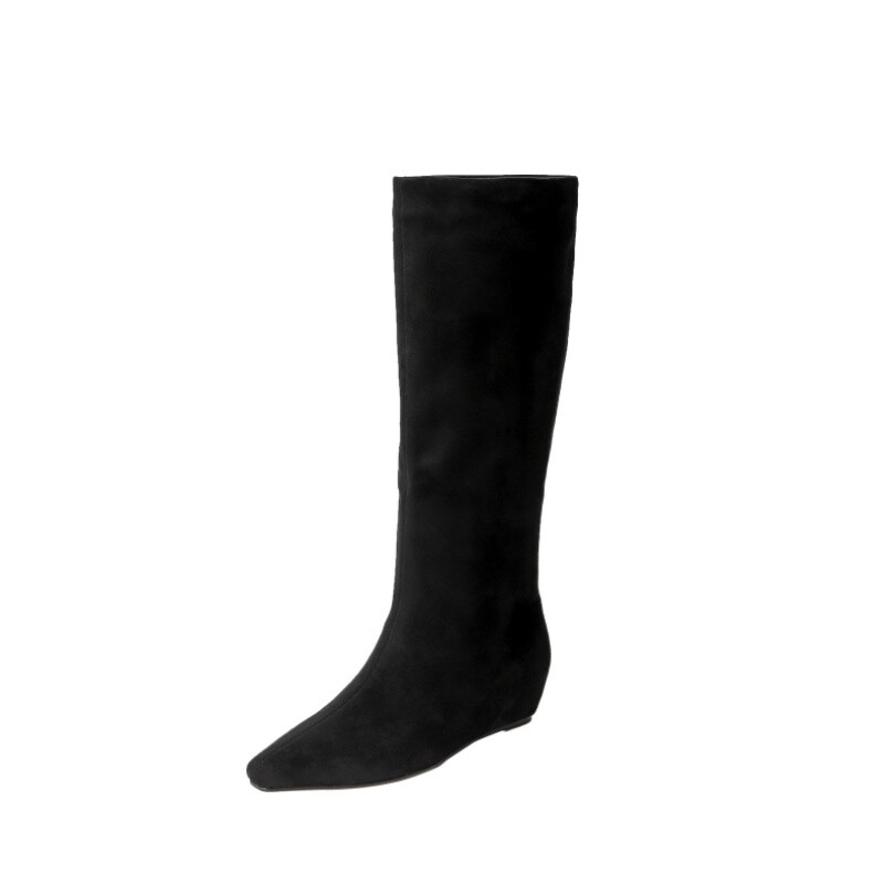 

Сапоги женские Aiqinisha, цвет Black leather