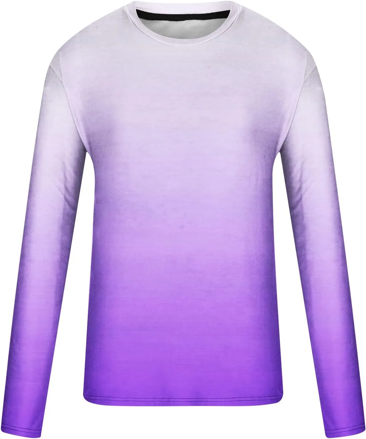 Футболка с длинным рукавом мужская Gradient, Polyester, Purple — фото 4