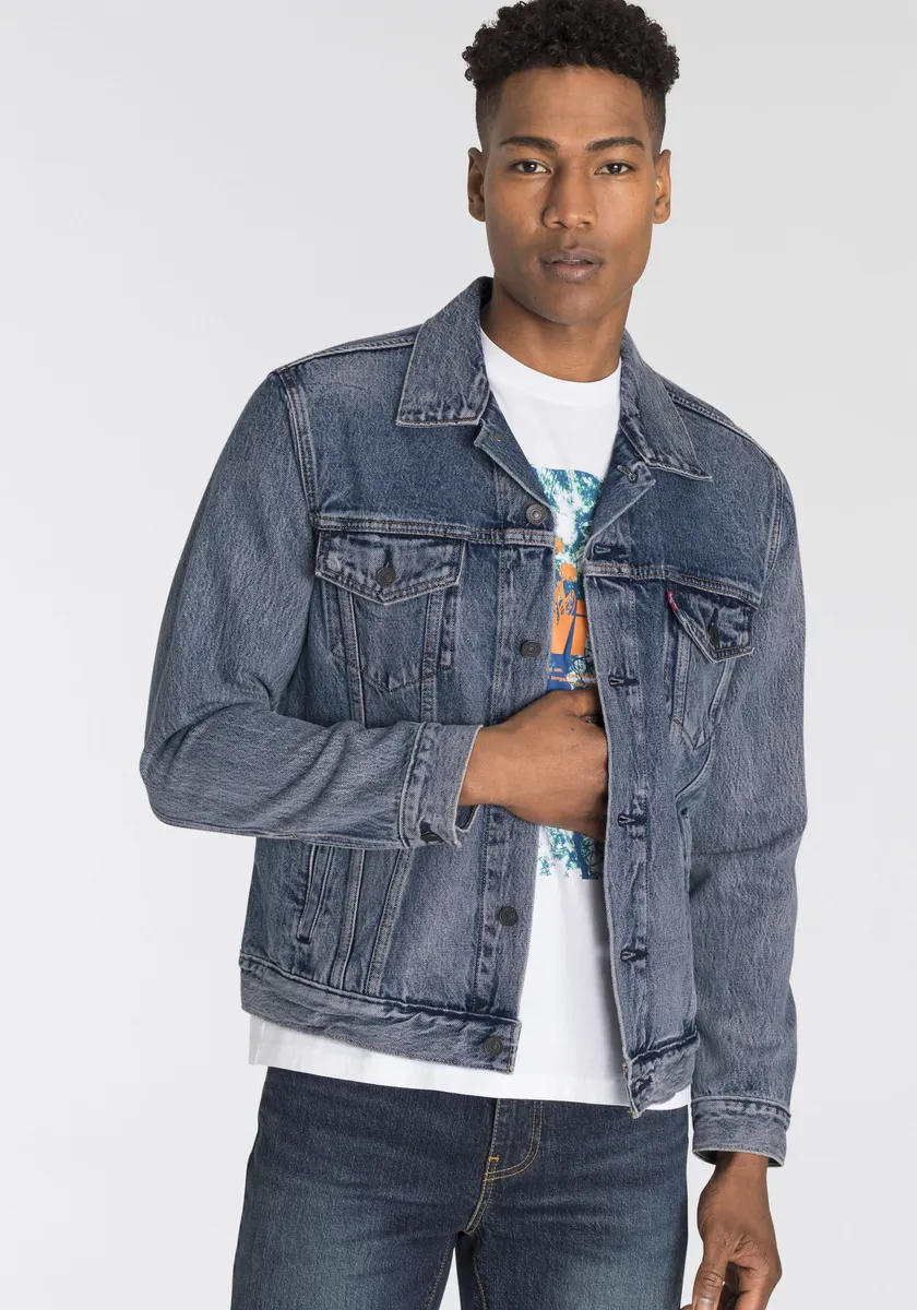 

Джинсовая куртка Levi's "VINTAGE FIT TRUCKER JKT", джинсовый