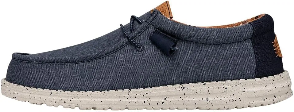 HEYDUDE Туфли Hey Dude Wally Washed Canvas Blue