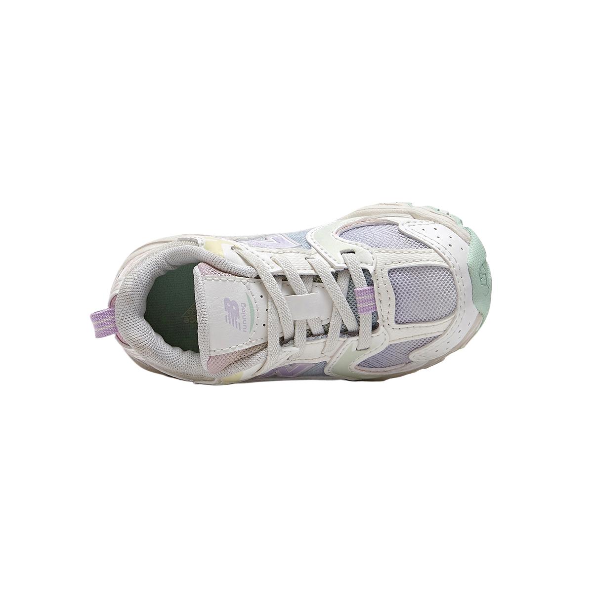 New Balance Беговые кроссовки NB 530 Shock Absorbers Low Top для малышей белые — фото 4