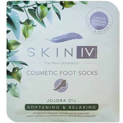 

Носки Skin IV Foot Cosmetics с маслом жожоба, маслом ши и маслом алоэ Skin Iv