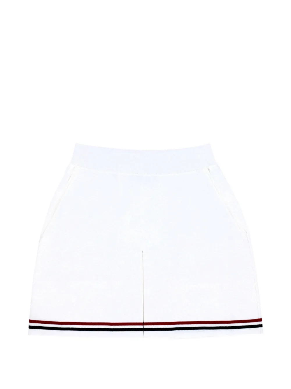 

Юбка в полоску Thom Browne, белый