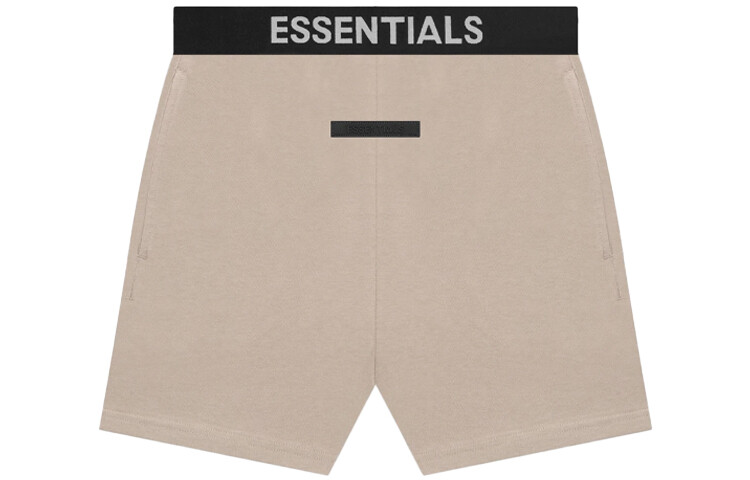 

FW21 Повседневные шорты мужские загар Fear Of God Essentials, цвет Tan
