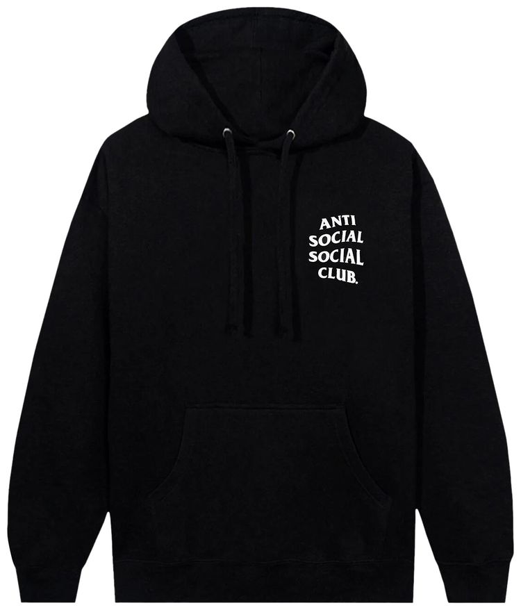 

Худи Anti Social Social Club Mind Games Hoodie 'Black', черный