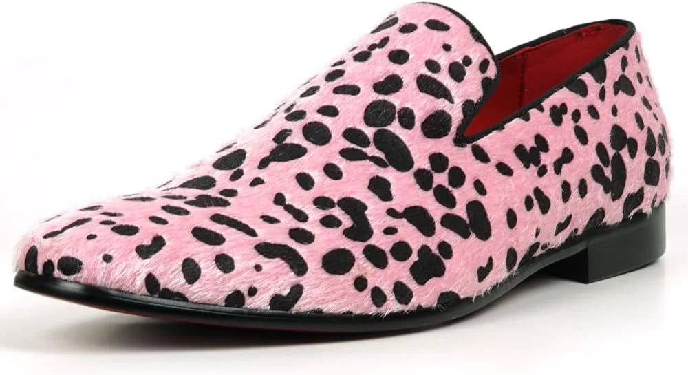 

Лоферы FI-7532 из пони с леопардовым принтом Fiesso by Aurelio Garcia, розовый