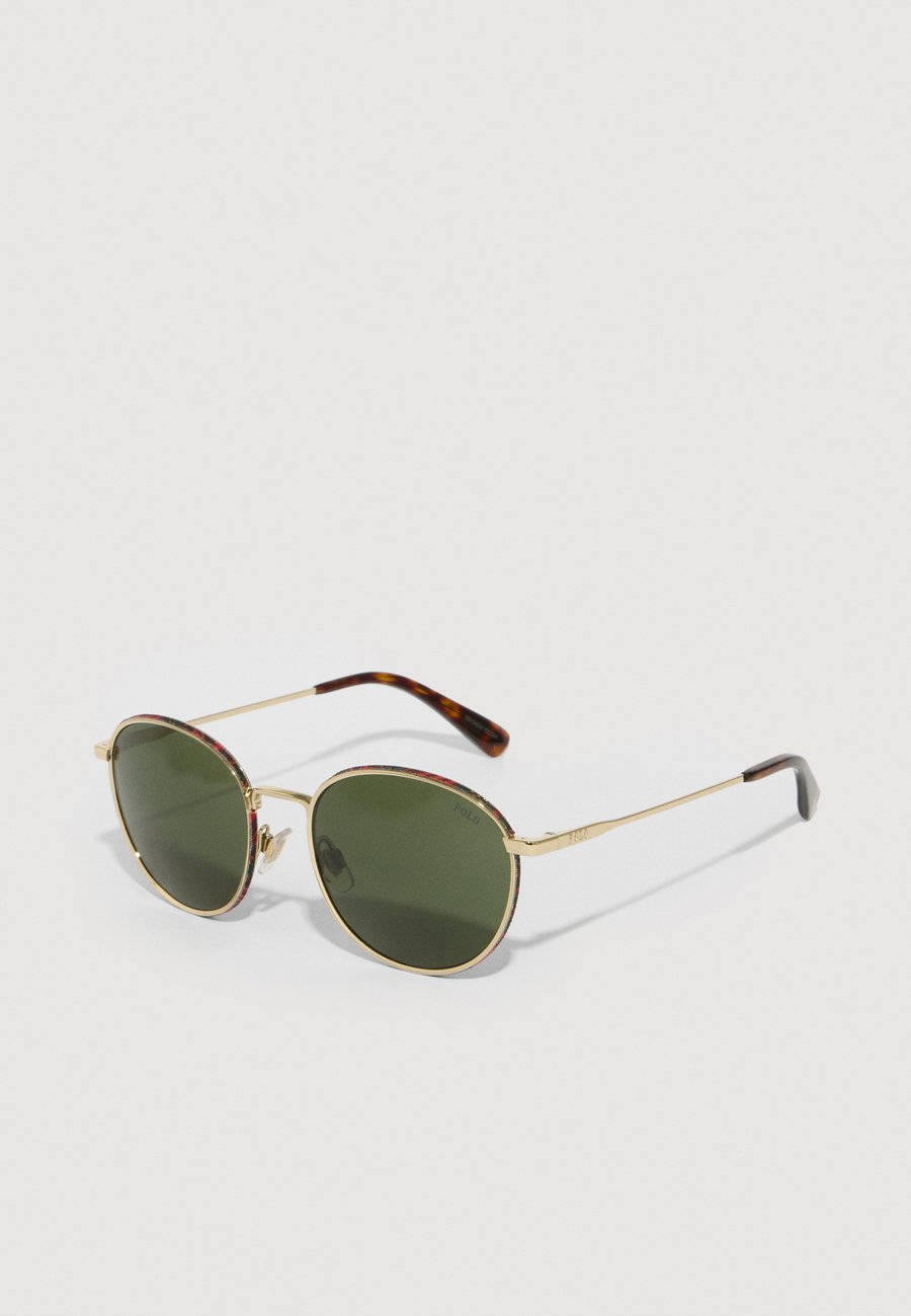 

Солнцезащитные очки Polo Ralph Lauren UNISEX, Gold-Coloured/Bottle Green/Gold-Coloured