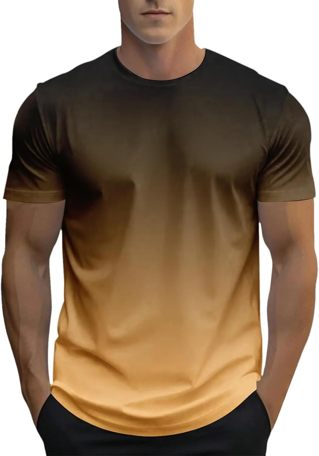 

Футболка мужская Gradient Color с коротким рукавом