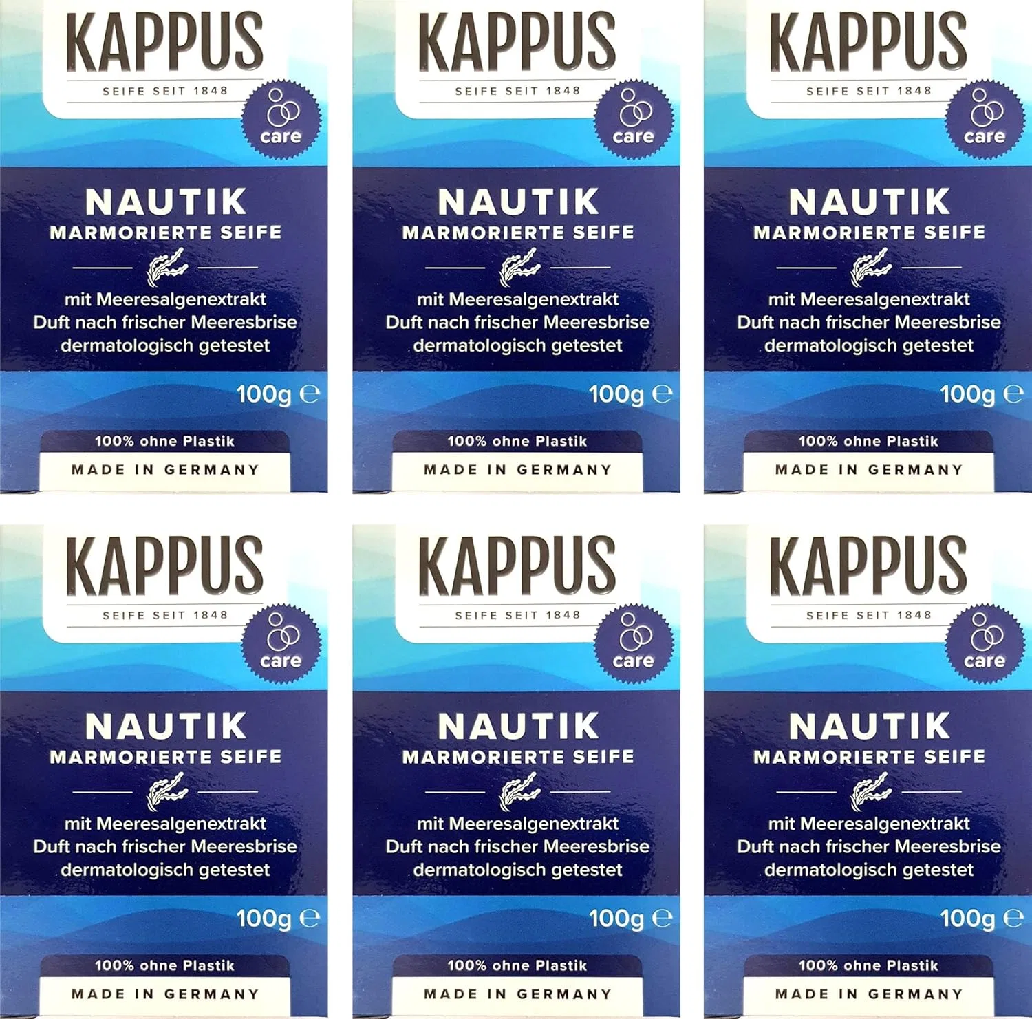 Набор мыла Kappus Nautical, 6 x 100 г Generisch