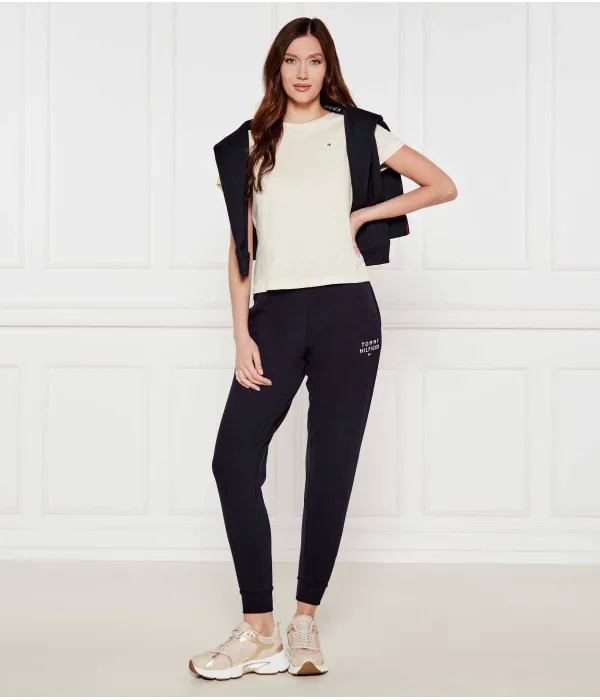 Футболка Slim fit Tommy Hilfiger, белый — фото 2