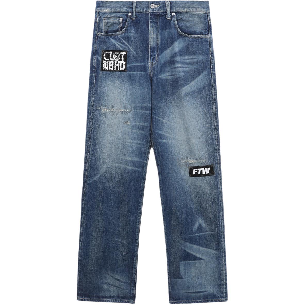 

Джинсы x CLOT FW25 унисекс Neighborhood, синий