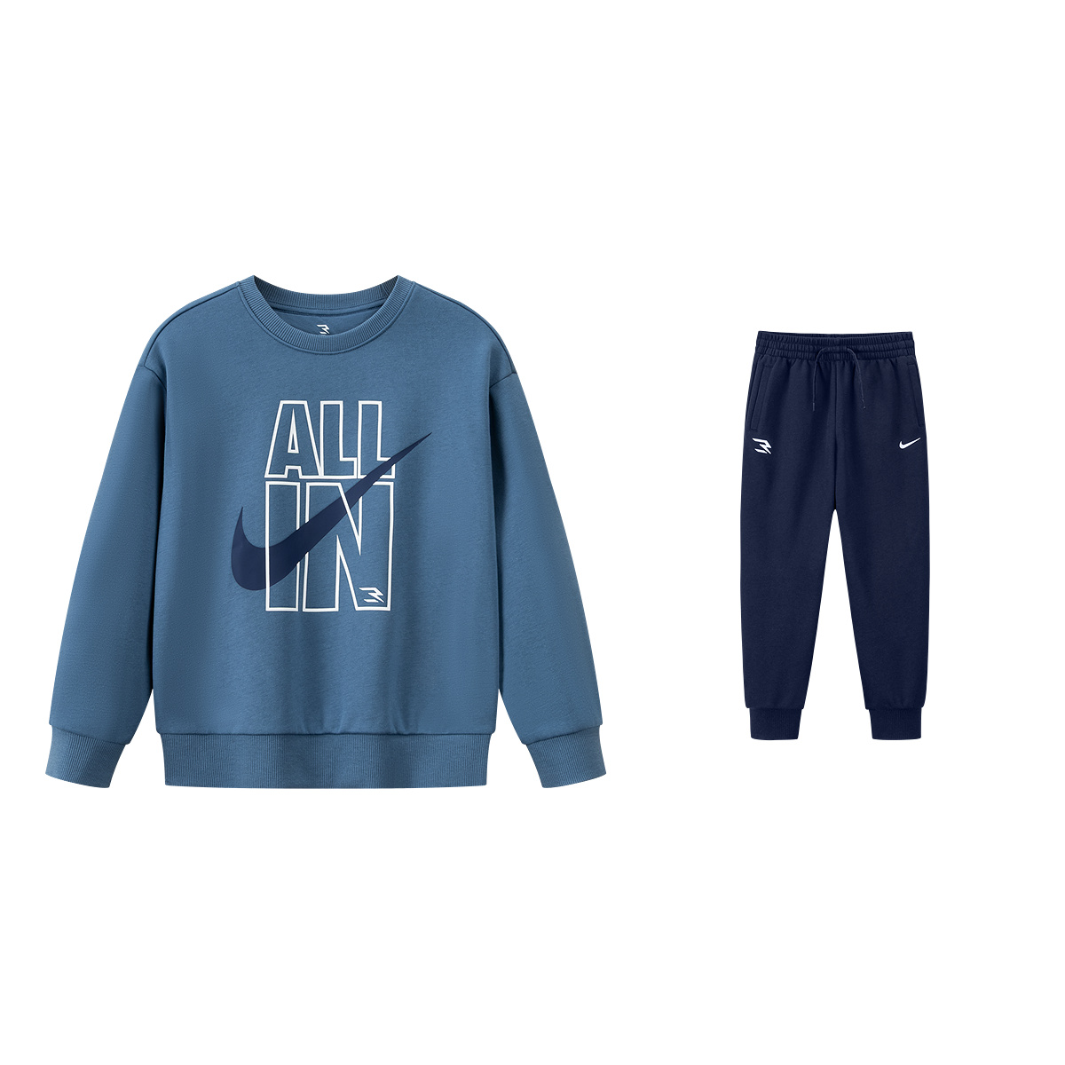 

Детская повседневная спортивная одежда Nike, светло-голубой