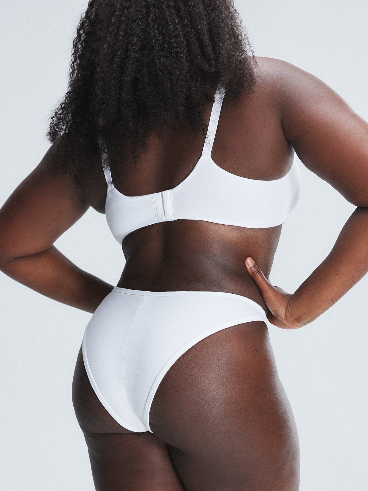 

Трусики бикини Savage X Fenty Cotton Essentials String, цвет Angel White
