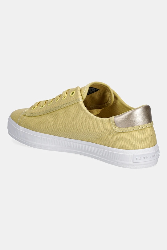 Кроссовки Vulc Canvas на шнурках Tommy Hilfiger, желтый — фото 3