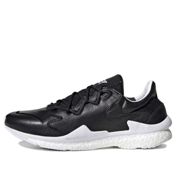 

Кроссовки Adidas Y-3 Adizero Runner 'Leather Black', черный