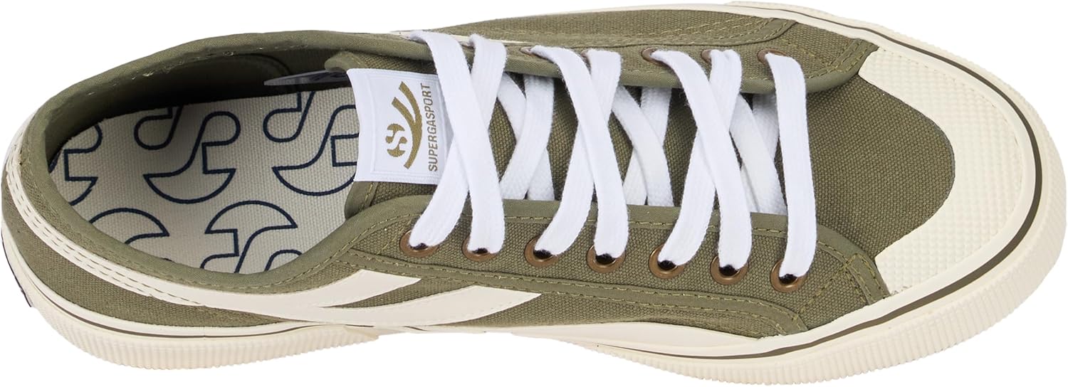 Мужские оксфорды Superga, белый/зеленый — фото 3