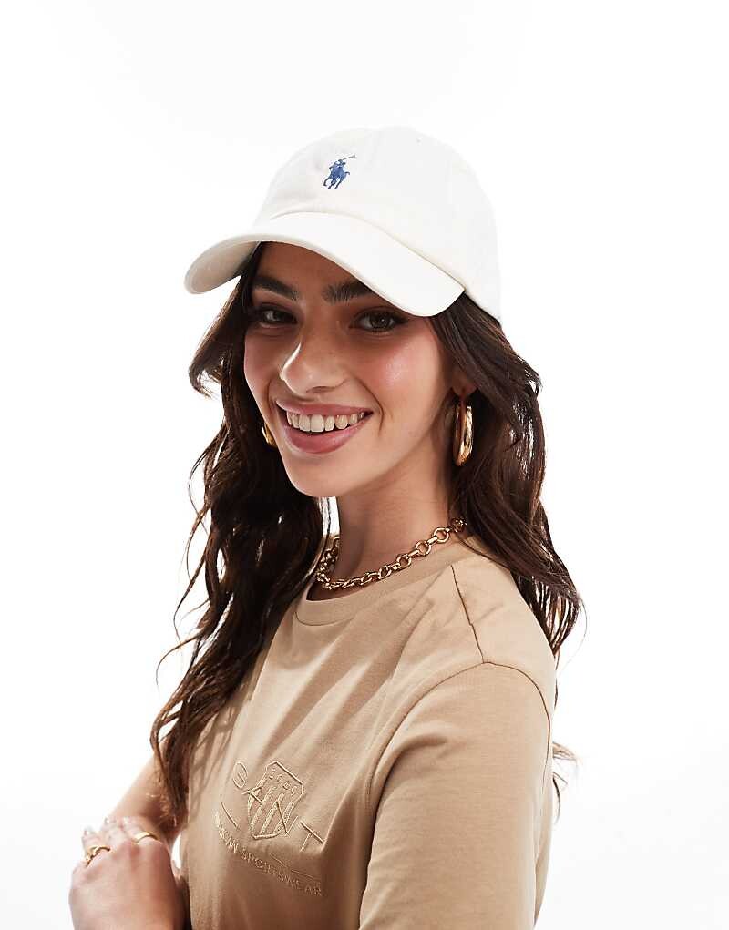 

Polo Ralph Lauren – кремовая кепка с логотипом