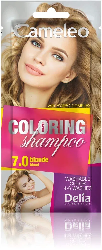Оттеночный шампунь Cameleo для светлых волос, 40 мл Cameleo, 7.0 Blonde