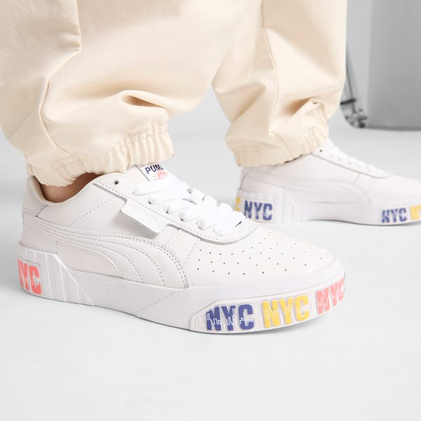 Женские кроссовки Cali B Nyc Flagship Puma, белый — фото 2