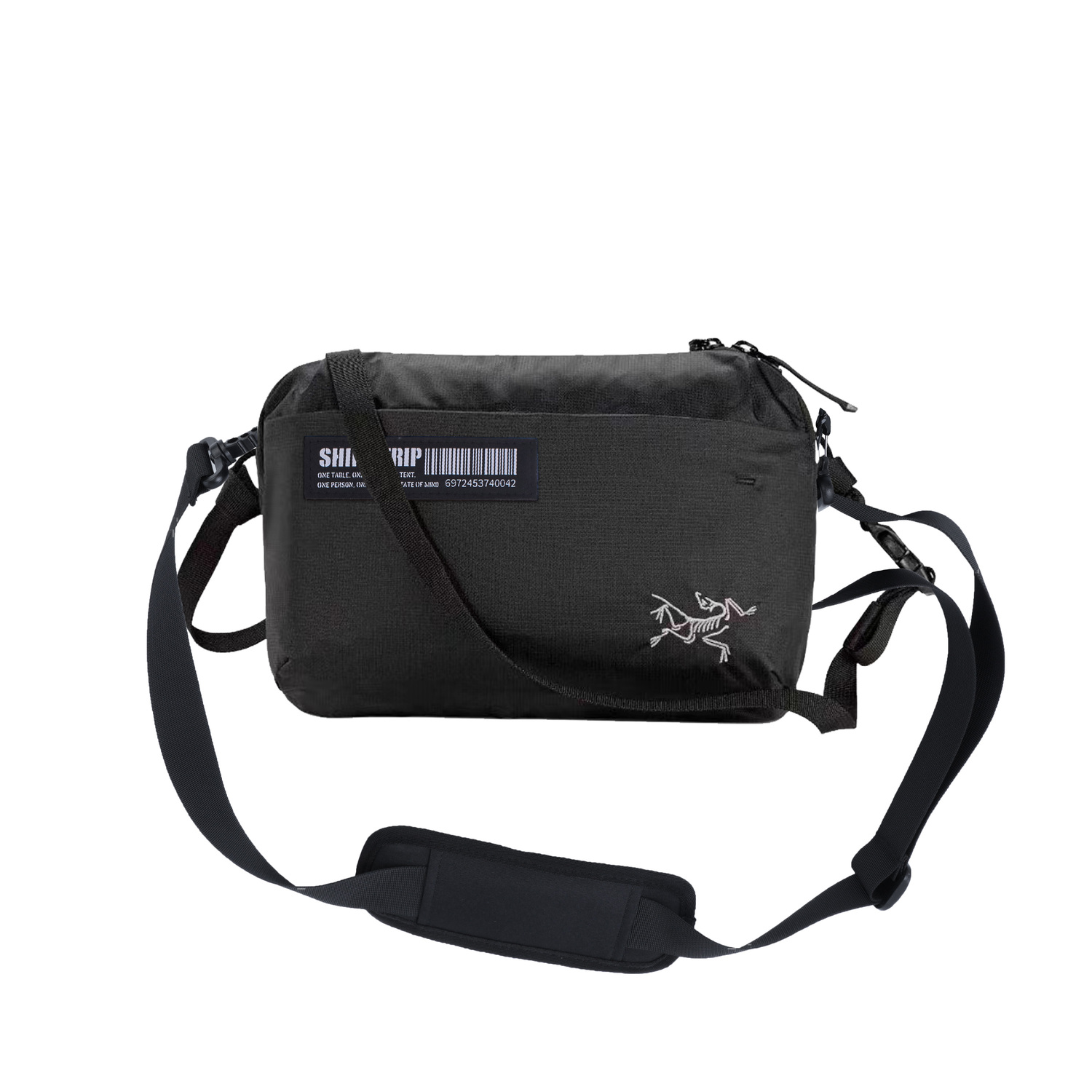 

Arcteryx Полиамидная поясная сумка унисекс черная, ColdStar