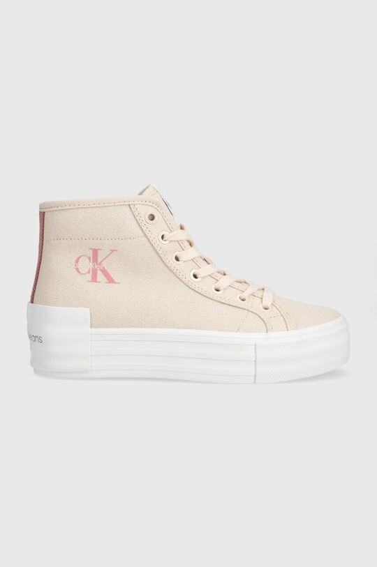 

Кроссовки BOLD VULC FLATF MID CS ML BTW Calvin Klein Jeans, розовый