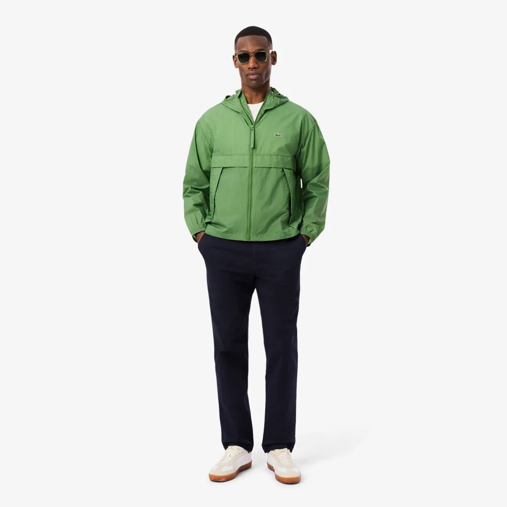 Мужские брюки чинос Regular Fit тёмно-синие от Lacoste — фото 2