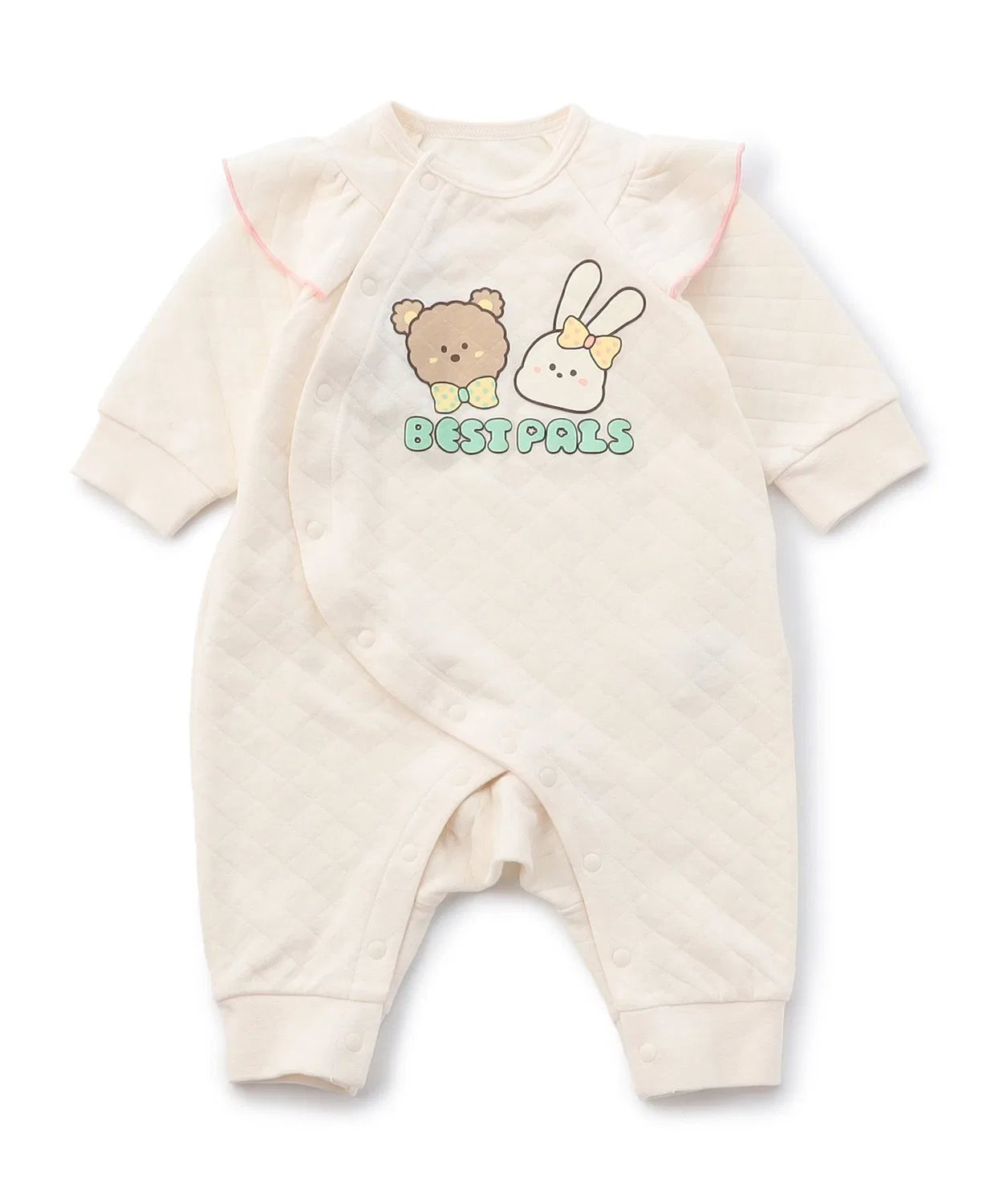 Детский комбинезон Bpop GIRLS стеганый BREEZE розовый — фото 3
